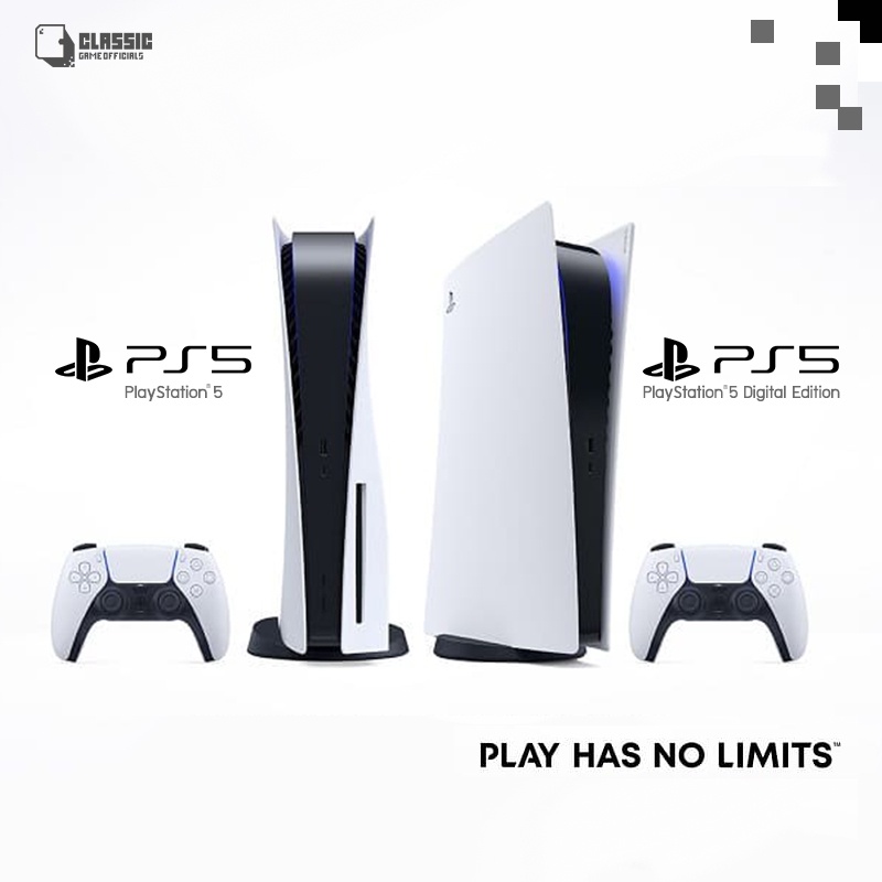 PlayStation 5™ △○×□ Vol.01 เครื่อง PS5 | PlayStation® 5 Console (Play Has No Limits) (By ClaSsIC GaME)