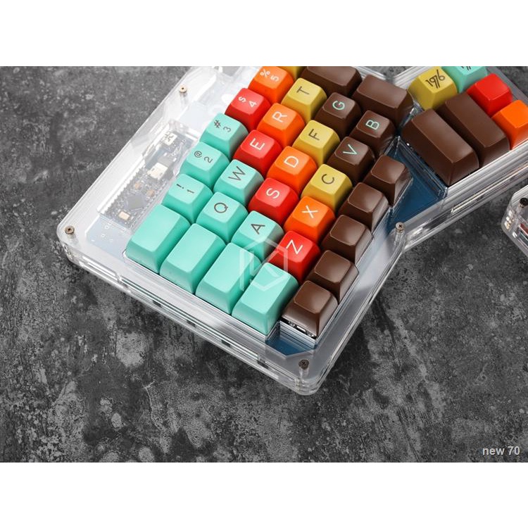 Layered Acrylic Case For Ergodone Custom Keyboard Ergo Case Ergonomic ...