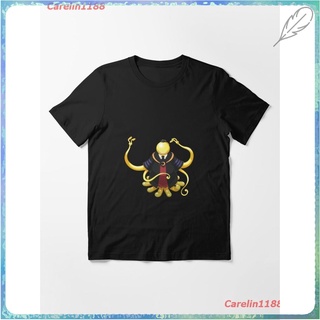 New Assassination Classroom Koro Sensei Logo Essential T-Shirt เสื้อยืด ดพิมพ์ลาย เสื้อยืดผ้าฝ้าย คอกลม cotton ความนิยม