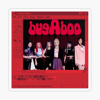 สติ๊กเกอร์กันน้ำ สติ๊กเกอร์ติดรถ แม่เหล็กติดตู้เย็น ตัวติดตู้เย็น bugAboo อึนแช ยูอูนา เรนี่ ชีอัน โชยอน จีอิน KPOP