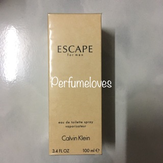 Ck escape men edt 100ml กล่องซีล