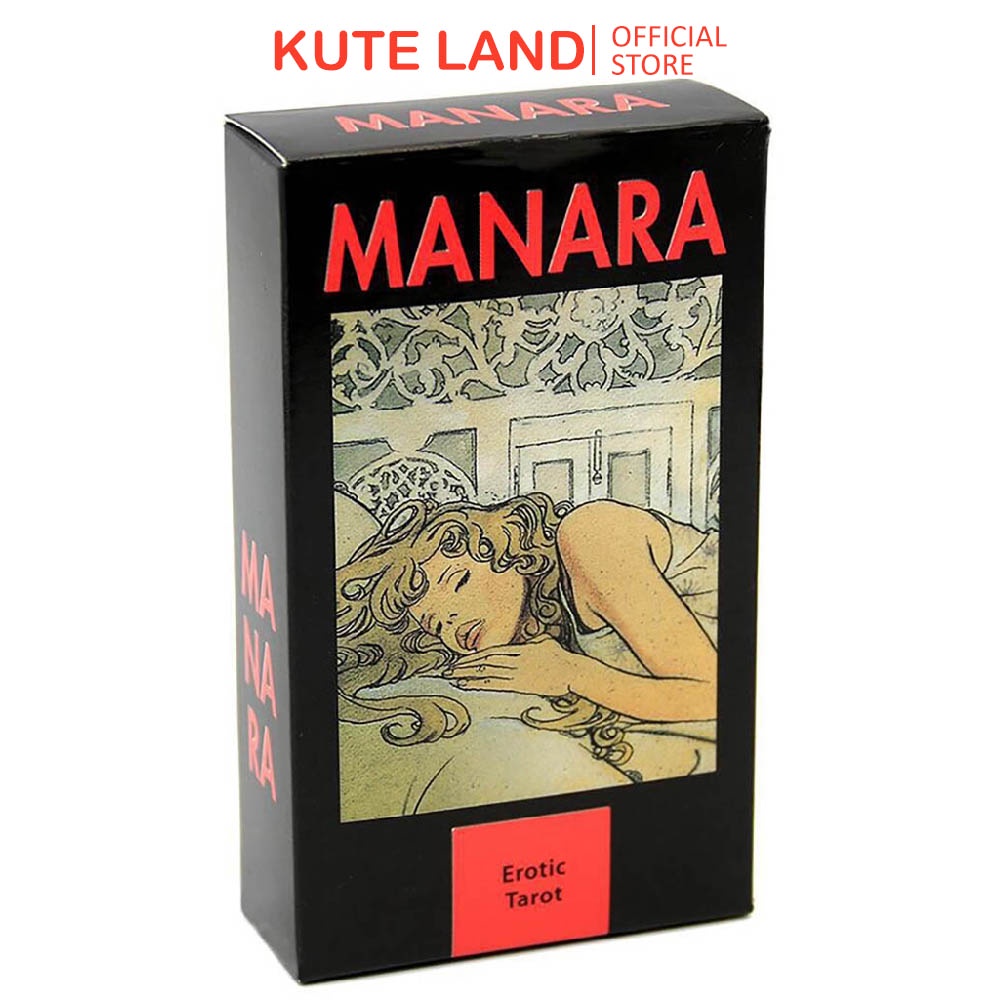 Manara Tarot 78 การ์ดนําเสนอหินบริสุทธิ์ TR-S-73