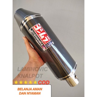Yoshimura USA ท่อไอเสียคาร์บอน พร้อมแคลมป์ และต่อ