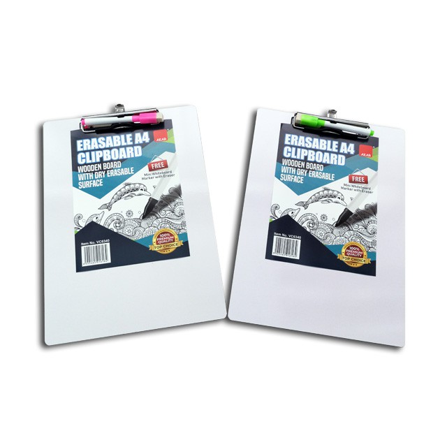 Papan Klip Boleh Padam AKAR A4 1 ชิ้น (AKAR คลิปบอร์ดลบได้ A4 ขนาด 1 ชิ้น)