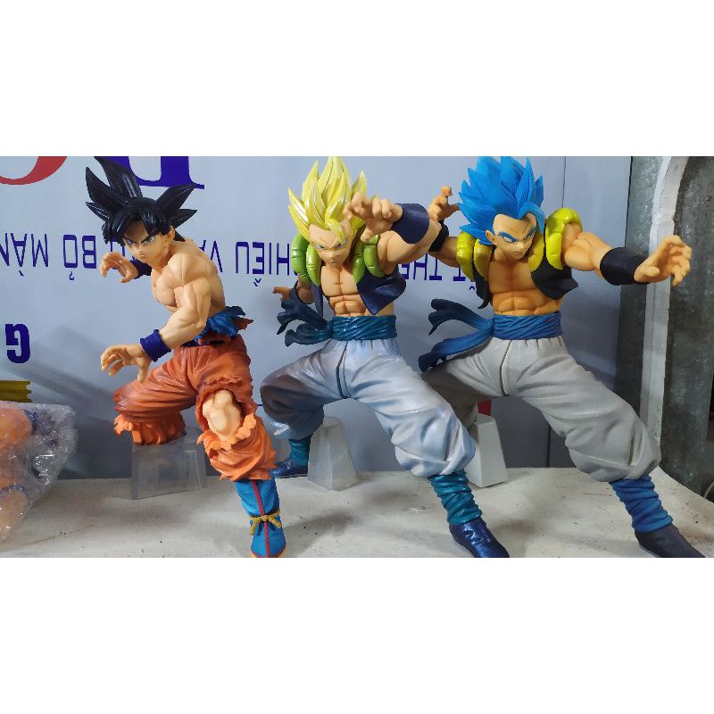 ฟิกเกอร์ดราก้อนบอลแท้ Goku UI, Gogeta ssj, Gogeta Blue