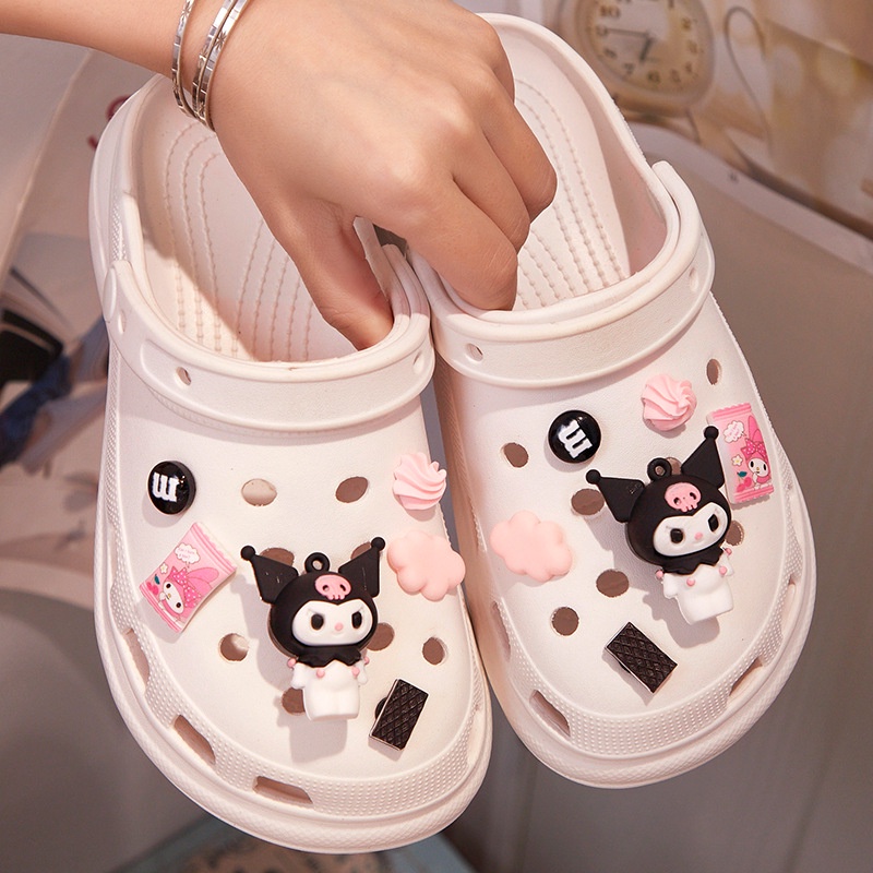 JIBBITZ Crocs charms ตัวติดรองเท้า KulomiCinnamon ตัวติดรองเท้า Crocs