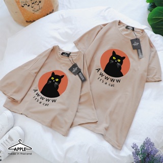 เสื้อยืด และ เสื้อครอป ลายแมวดำ