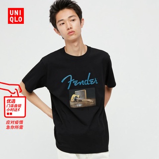 Uniqlo UT เสื้อยืดแขนสั้น พิมพ์ลาย สําหรับผู้ชาย และผู้หญิง 453307Uniqlo