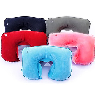 3Pcs เดินทางเที่ยวบินรถ Inflatable คอ Rest เบาะ U หมอน Eyeshade earplugs