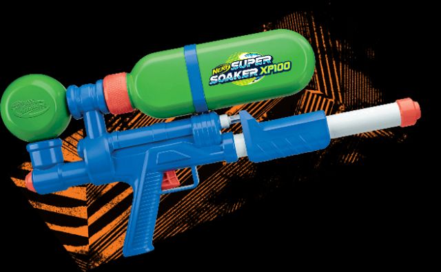Nerf Super Soaker Xp100 Exclusive Water Blaster Gun Air Pressurized Continuous Blast Removable Tank ป นฉ ดน ำ Shopee Thailand