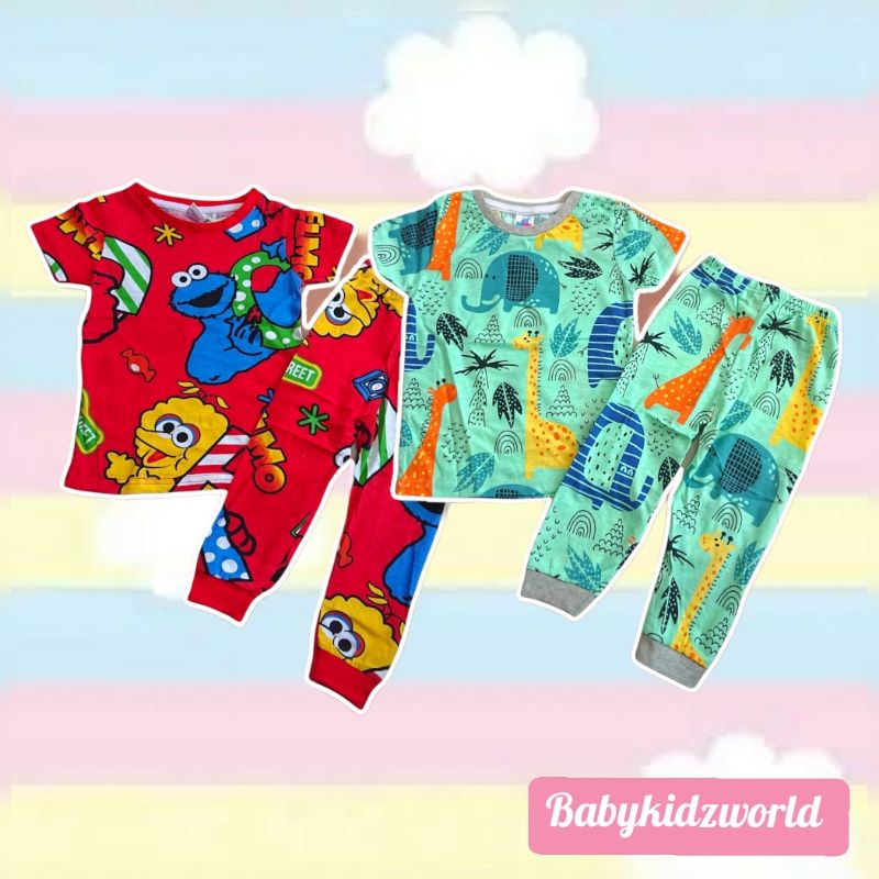 [1-6Y] PYJAMAS BOY BAJU TIDUR/HARIAN