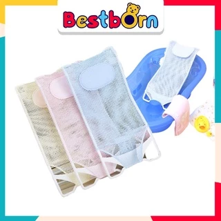 Bestbornbaby ที่รองอาบน้ำสำหรับเด็ก ที่รองอาบน้ำ แข็งแรง ใช้ร่วมกับอ่างอาบน้ำเด็ก ตะข่ายรองอาบน้ำ 7210