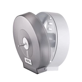 กล่องกระดาษทิชชู่สำหรับกระดาษม้วนใหญ่ สีเทา สีฟ้า TOILET TISSUE DISPENSER