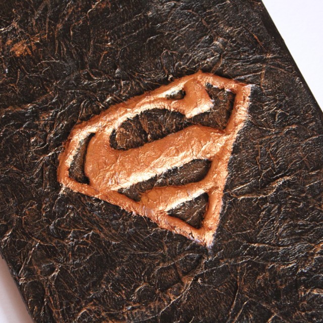 DC Comic Superman Logo Custom Handmade Skecthbook