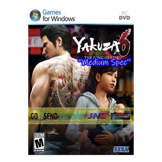 Yakuza 6 THE SONG Off LIFE รองเท้าผ้าใบลําลอง | เกมแผ่นซีดีดีวีดี | เกมพีซีเกม Pc | อุปกรณ์สําหรับเล่นเกม Gaming | กล่องเคสสําหรับเก็บของ