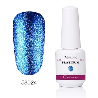 สีทาเล็บเจล GRAEAR มาตราฐานสูง สี Platinum Series Nail Gel 8 ml . ส่งฟรี + เก็บปลายทาง