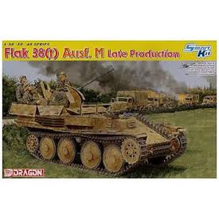 โมเดลประกอบ Dragon Models 1/35 DRA6590 FLAK 38(t) AUSF.M LATE PRODUCTION