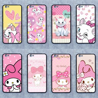 เคส Vivo Y55 / Y55s ใช้เคสเดียวกัน ลายแมวมารี-เมโลดี้ ขอบนิ่มหลังแข็ง เคสมือถือ เคสโทรศัพท์ Caseเคส TPU ขอบนิ่มหลังแข็ง