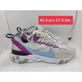 Size 42.5 ยาว 27.5 รองเท้ามือสอง ผ้าใบ แฟชั่น ทำงาน ลำลอง เที่ยว เกรด A+(P)