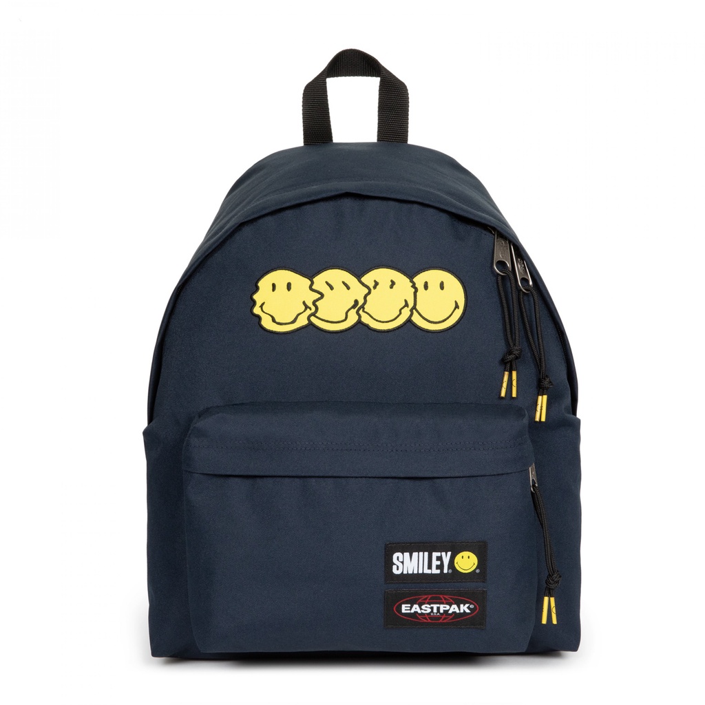 Eastpak รุ่น PADDED PAK'R -   Smiley Patch Marine กระเป๋าเป้ EK000620U141