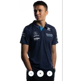 ใหม่ เสื้อโปโลแขนสั้น แบบแห้งเร็ว ลาย F1 WILLIAMS RACING MEDIA 2022 สําหรับผู้ชาย