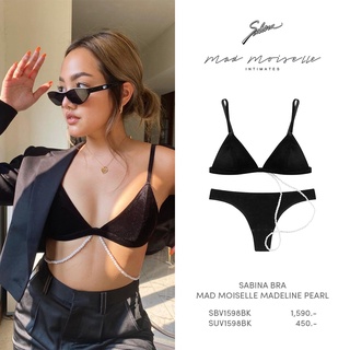 Sabina เสื้อชั้นใน Mad Moiselle (ไม่มีโครง) รุ่น Madeline Pearl รหัส SBV1598