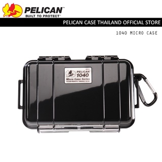 Pelican 1040 Micro case - Black/Black - กล่องกันน้ำกันกระเเทก