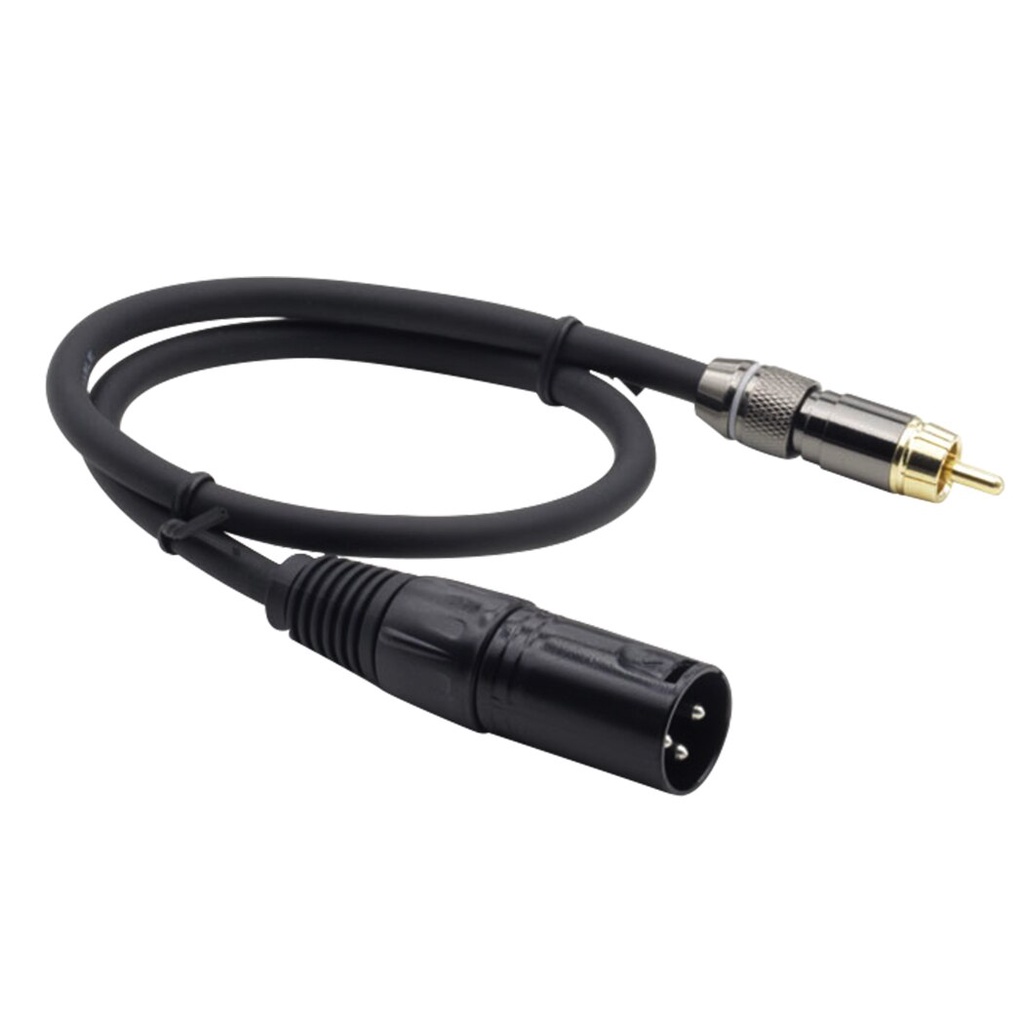 สายสัญญาณเสียง XLR เป็น RCA,RCA ตัวผู้เป็น XLR ตัวผู้หรือตัวเมีย สําหรับสายมิกเซอร์เครื่องขยายเสียงไ