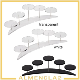 [almencla2] ขาตั้งอะคริลิคใส 5 ชั้น สําหรับวางขนมไหว้พระจันทร์ คัพเค้ก ของหวาน