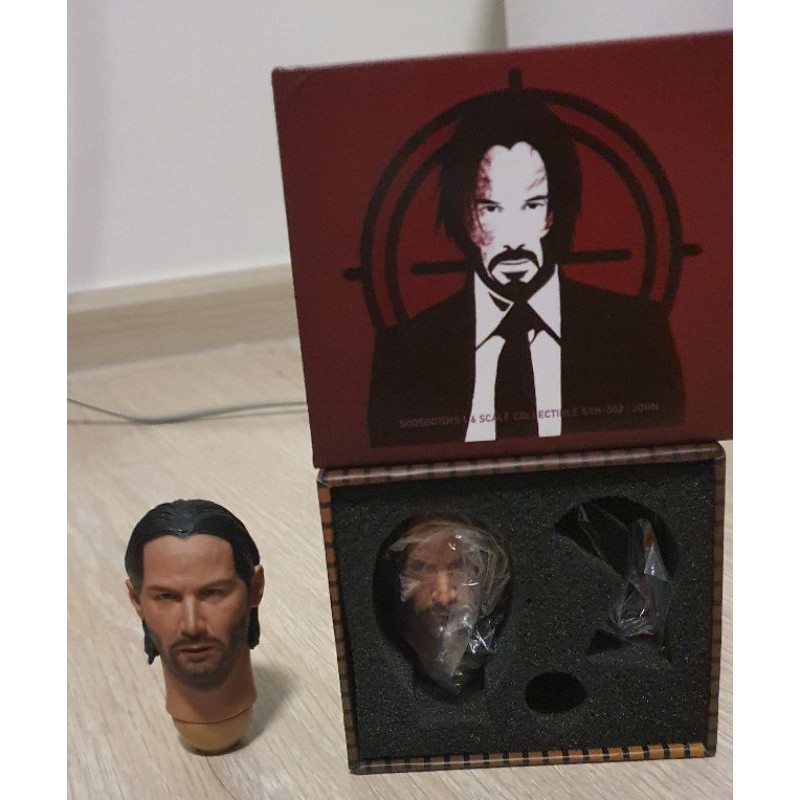 Soosoo Toys john wick head sculpt 1/6