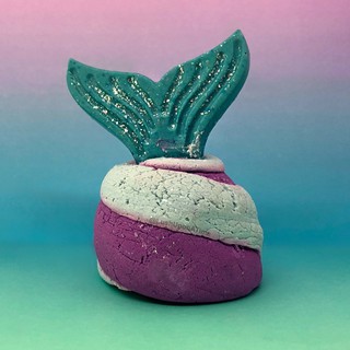 (ของใหม่) Lush Mermaid Tail Bubble Bar 100g