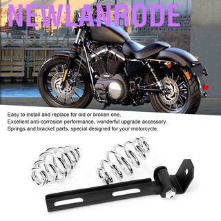 Newlanrode ชุดสปริงอานสแตนเลสสําหรับรถจักรยานยนต์ Bobber