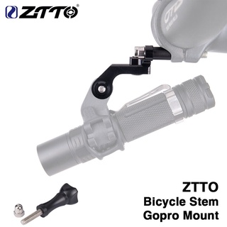 เมาส์ติดสเต็ม ติดกล้อง จักรยาน ZTTO Bicycle Stem Gopro Mount Go pro Camera