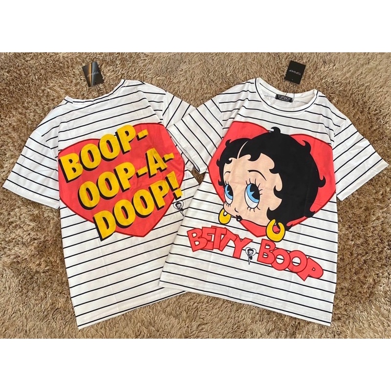 เสื้อยืด Betty Boop ป้าย Top Shop