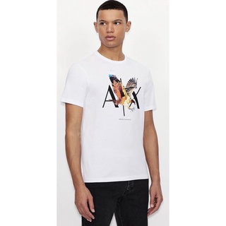 ⏸ARMANI EXCHANGE LOGO PRINT T-SHIRT เสื้อยืดคอกลมแขนสั้นแบรนด์