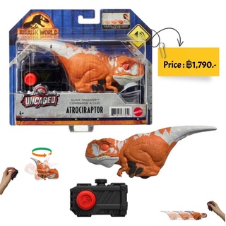 Jurassic World Dominion Uncaged Atrociraptor Action Figure [Click Tracker, Red]