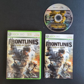 FRONTLINES FUEL of WAR แผ่นแท้ XBOX 360 JP ใช้งานได้ปกติ