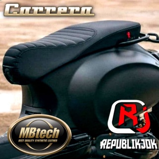 Vespa Premium เบาะหนัง MBtech Carrera Vespa Matic Primavera &amp; Sprint (MBtech Carrera)