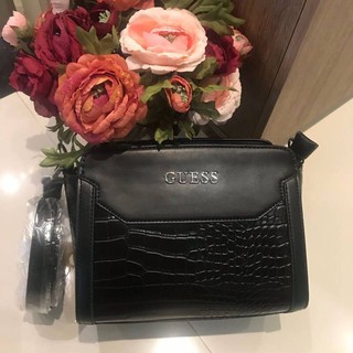 GUESS CROC SHOULDER BAG