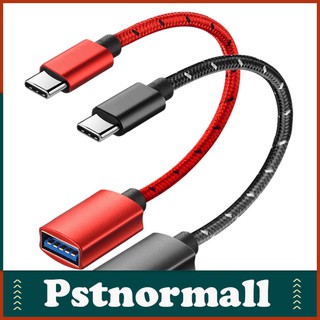 ( Pstnormall ) Otg Type - C Male To Usb 3 . 1 Female อะแดปเตอร์แปลงสายเคเบิ้ลชาร์จแบต