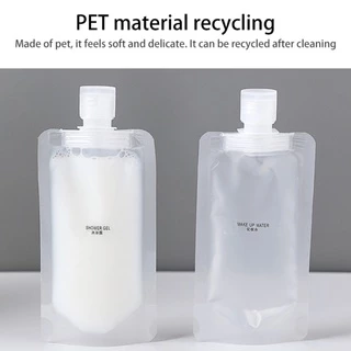 ถุงฝาเกลียว ถุงใส่ของเหลว ซองแบ่งของเหลวพกพา 30/50/100ml