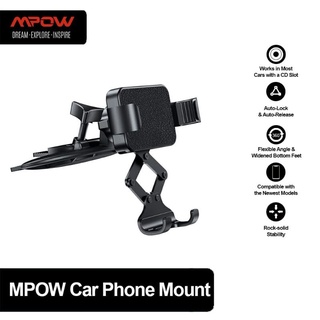 ที่วางโทรศัพท์ในรถยนต์ Mpow ของแท้ Graffiti car mount cd play