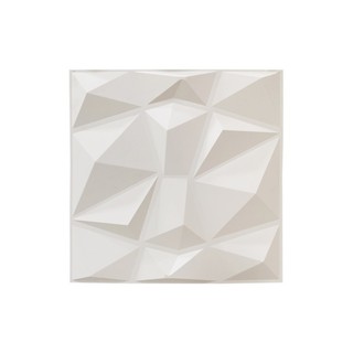 แผ่น PVC 3D CROBERN 50x50x0.1 cm. CRYSTAL | CROBERN | 3DWALL CRYSTAL แผ่นบอร์ด แผ่นบอร์ด Decorative Wood