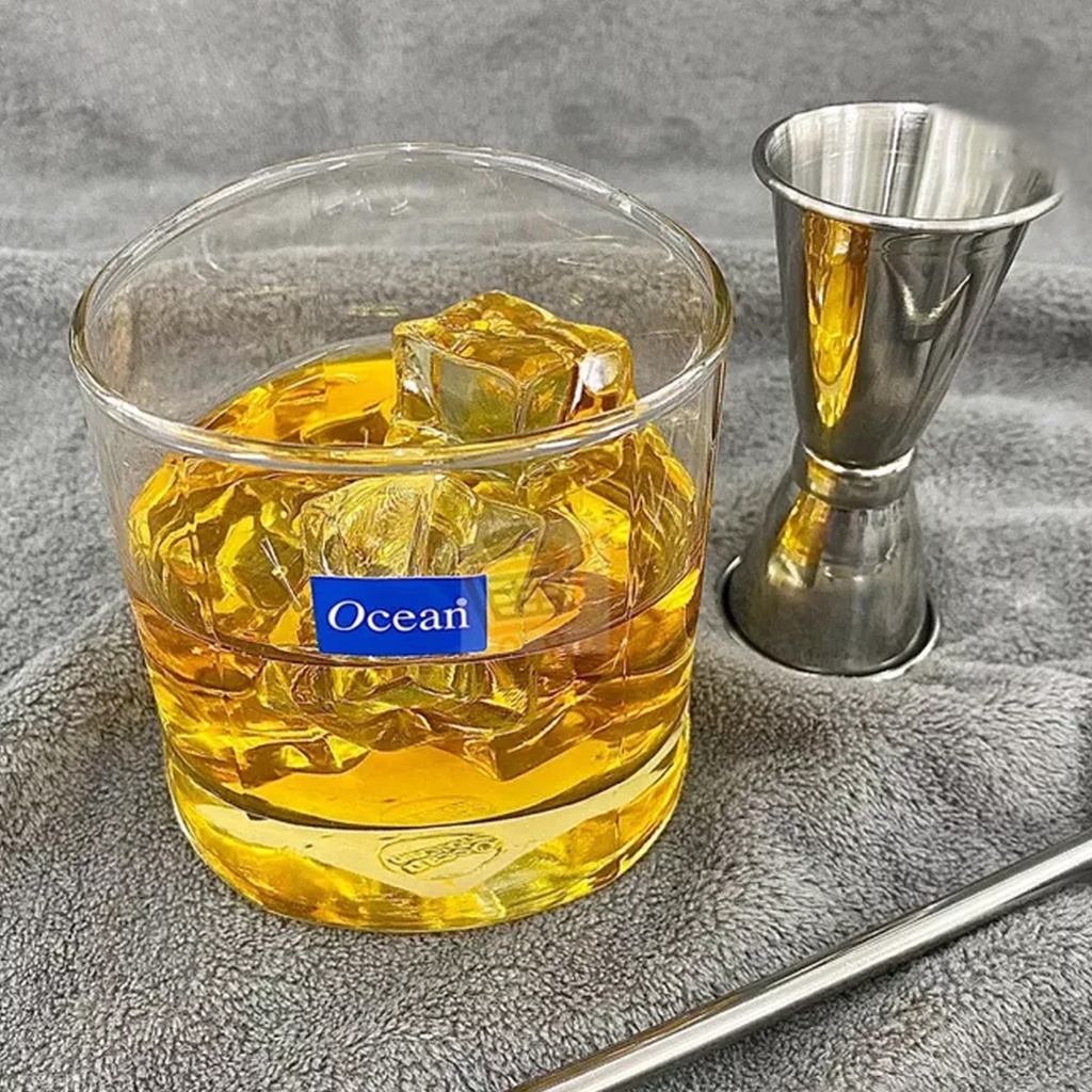 JJGLASS - (Ocean) B19811 Trinity Rock 10 3/4oz. (305ml.) แก้วน้ำ ไทรนิตี้ ร็อค แก้วโอเชี่ยน