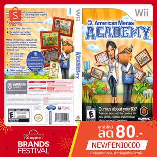 WIIGAME : American Mensa Academy