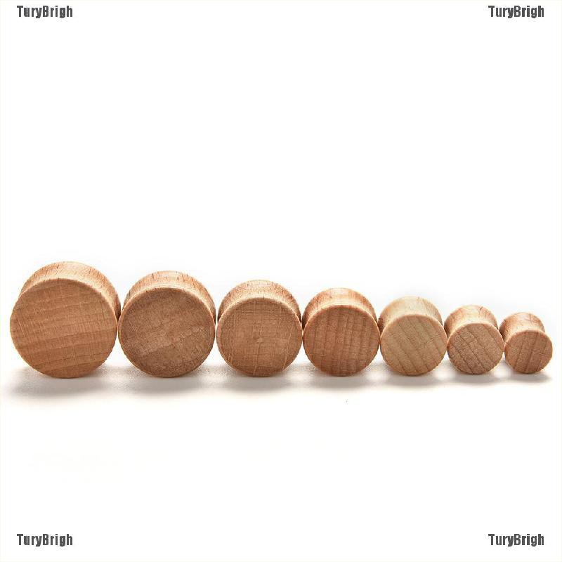 Ear GaugesEar Solid Natural wood จิวหู☆ woyao3.th ThaiPick