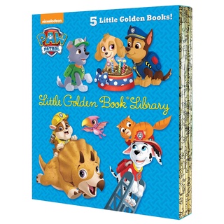 สั่งเลย!! English Book PAW Patrol Little Golden Book Library (PAW Patrol) หนังสือใหม่พร้อมส่ง