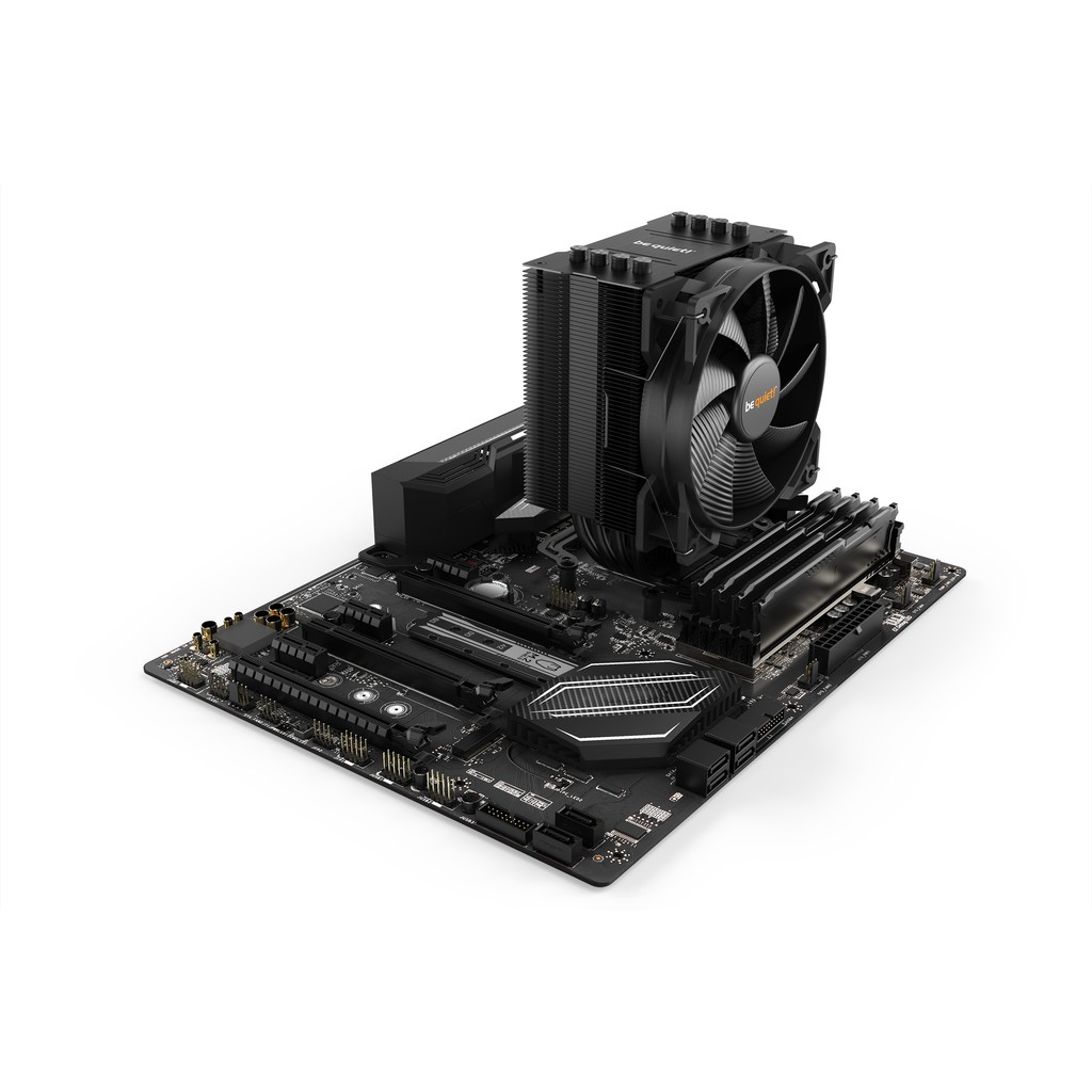 แถมขาล็อค LGA 1700 be quiet! Pure Rock 2 Black, BK007, 150W TDP, CPU Air Cooler พัดลมซีพียู BK007 รับประกัน3ปี