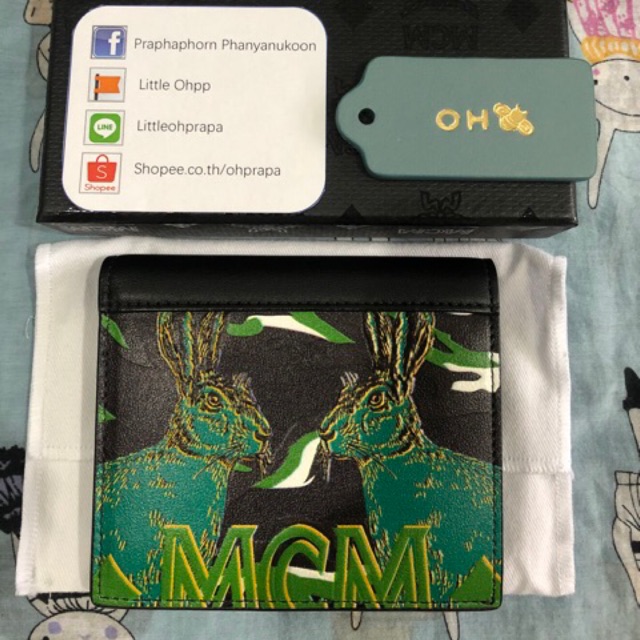MCM rabbit wallet พร้อมส่ง.