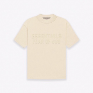 /พร้อมส่ง/ ESSENTIALS KIDS SS TEE - EGG SHELL